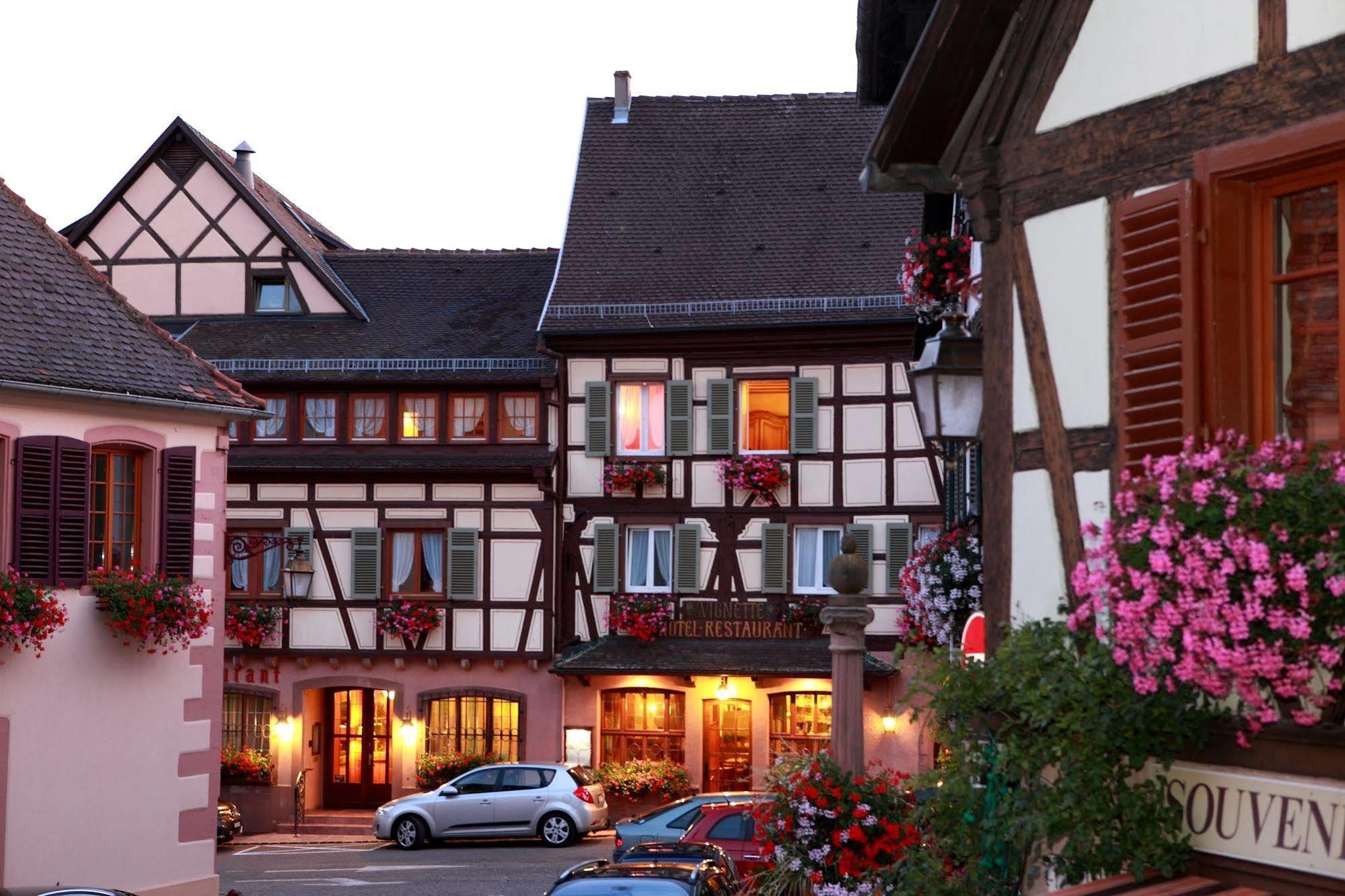 Hotel A La Vignette - Colmar-Nord 상띠뽈리뜨 외부 사진